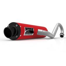 Buy HMF Full Exhaust for Honda Rubicon/Rancher IRS 15-25 Red w/Black Turn Down by HMF Exhaust for only $679.95 at Racingpowersports.com, Main Website.