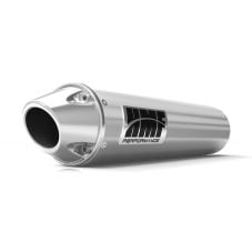Buy HMF Slip On Exhaust for Yamaha Grizzly/Kodiak 700 14-25 Gun Metal w/Blackt Euro by HMF Exhaust for only $449.95 at Racingpowersports.com, Main Website.