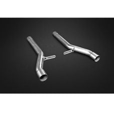 Buy Capristo Bentley Continental GTC Middle Silencer Cat Replacement Pipes by Capristo Exhaust for only $1,600.00 at Racingpowersports.com, Main Website.