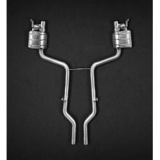 Buy Capristo Mercedes SL500 R231 Valved Exhaust System with CES-3 Remote by Capristo Exhaust for only $6,500.00 at Racingpowersports.com, Main Website.