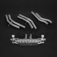 Buy Capristo Porsche 536 Cayenne Turbo 19+ Valved Exhaust Mid-Silencer Delete OEM by Capristo Exhaust for only $8,400.00 at Racingpowersports.com, Main Website.
