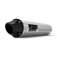 Buy HMF Slip On Exhaust for Yamaha Grizzly 550-700 07-24 Brushed w/Black Euro by HMF Exhaust for only $409.95 at Racingpowersports.com, Main Website.