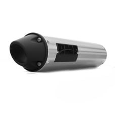 Buy HMF Slip On Exhaust for Yamaha Raptor 660 01-05 Black w/Blackout Euro by HMF Exhaust for only $449.95 at Racingpowersports.com, Main Website.