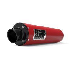 Buy HMF Slip On Exhaust for Yamaha Raptor 700 06-14 Candy Red w/Black Turn Down by HMF Exhaust for only $429.95 at Racingpowersports.com, Main Website.