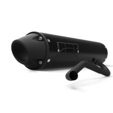 Buy HMF Full Exhaust for Yamaha Raptor 700 06-14 Black w/Blackout Euro by HMF Exhaust for only $749.95 at Racingpowersports.com, Main Website.