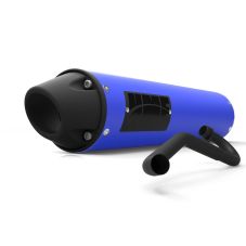 Buy HMF Full Exhaust for Yamaha YFZ 450R-X 09-25 Candy Blue w/Blackout Euro by HMF Exhaust for only $699.95 at Racingpowersports.com, Main Website.