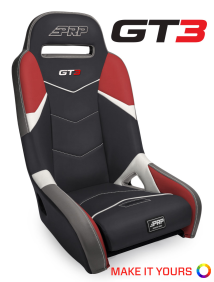 Buy PRP Seats GT3 Suspension Seat (Pair - A7301-PORXP-CUSTOM-2-PRO-Fixed by PRP Seats for only $1,804.97 at Racingpowersports.com, Main Website.