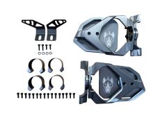 Buy Chupacabra Cuero Race Titanium Mirror Pair + 1.5" Clamp by Chupacabra Offroad for only $349.99 at Racingpowersports.com, Main Website.