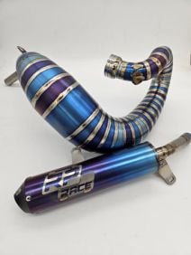 Buy RP Race Performance ATC250R Titanium Cone Pipe by RP Race Performance for only $3,080.00 at Racingpowersports.com, Main Website.