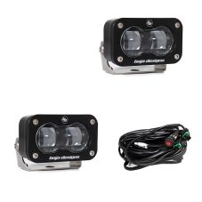 Buy Baja Designs S2 SAE LED Pair Spot Clear by Baja Designs for only $294.95 at Racingpowersports.com, Main Website.