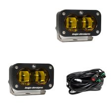 Buy Baja Designs S2 SAE LED Pair Spot Baja Amber by Baja Designs for only $304.95 at Racingpowersports.com, Main Website.