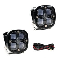 Buy Baja Designs Squadron SAE Pair LED Spot Clear by Baja Designs for only $355.95 at Racingpowersports.com, Main Website.