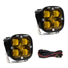 Buy Baja Designs Squadron SAE Pair LED Spot Baja Amber by Baja Designs for only $365.95 at Racingpowersports.com, Main Website.
