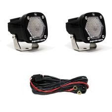 Buy Baja Designs S1 Work Scene LED Light with Mounting Bracket Pair by Baja Designs for only $259.95 at Racingpowersports.com, Main Website.