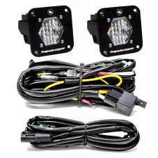 Buy Baja Designs LED Light Pods S1 Pair Wide Cornering LED Flush Mount Backup Kit by Baja Designs for only $360.95 at Racingpowersports.com, Main Website.