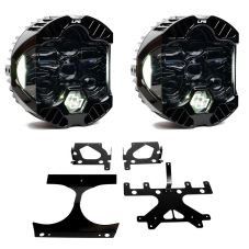 Buy Baja Designs DOT LP6 LED Headlight Kit 2015-2024 Harley Road Glide White by Baja Designs for only $1,319.95 at Racingpowersports.com, Main Website.