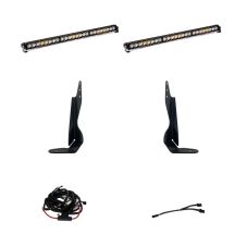 Buy Baja Designs GMC 2500/3500 20-On Dual S8 Behind Grille Kit by Baja Designs for only $2,044.95 at Racingpowersports.com, Main Website.