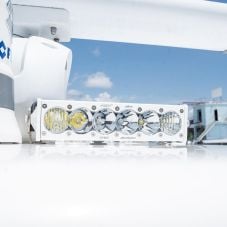Buy Baja Designs OnX6+ White Straight LED Light Bar 10in; Driving Combo; Clear by Baja Designs for only $502.95 at Racingpowersports.com, Main Website.