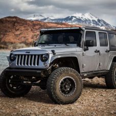 Buy Baja Designs Jeep JK 50in Light Bar Kit 07-17 Wrangler JK OnX6 Series by Baja Designs for only $2,195.95 at Racingpowersports.com, Main Website.