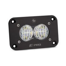 Buy Baja Designs LED Work Light Flush Mount Clear Lens Wide Cornering Pattern S2 Pro by Baja Designs for only $198.95 at Racingpowersports.com, Main Website.