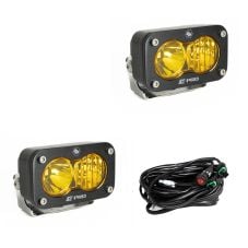 Buy Baja Designs S2 Pro Pair Driving Combo LED Baja Amber by Baja Designs for only $366.95 at Racingpowersports.com, Main Website.