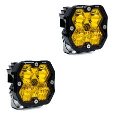 Buy Baja Designs Squadron 2.0 Pro Pair Baja Amber Driving Combo No Harness by Baja Designs for only $446.95 at Racingpowersports.com, Main Website.