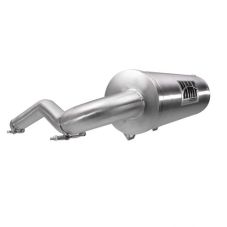 Buy HMF Slip On Titan-QS Exhaust for Can-Am Outlander 450 15-23 Stainless w/Billet by HMF Exhaust for only $499.95 at Racingpowersports.com, Main Website.