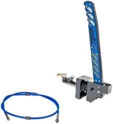 Buy Agency Power Blue Hydraulic Drift Handbrake Polaris RZR XP Turbo 1000 2014-21 by Agency Power for only $600.00 at Racingpowersports.com, Main Website.