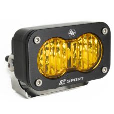 Buy Baja Designs LED Work Light Baja Amber Lens Wide Cornering Pattern Each S2 Sport by Baja Designs for only $134.95 at Racingpowersports.com, Main Website.