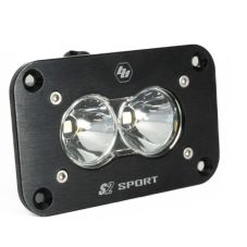 Buy Baja Designs LED Work Light Clear Lens Spot Pattern Flush Mount Each S2 Sport by Baja Designs for only $141.95 at Racingpowersports.com, Main Website.