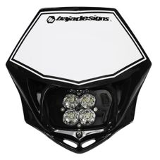 Buy Baja Designs Squadron Sport Motorcycle LED Race Headlight Black Shell by Baja Designs for only $214.95 at Racingpowersports.com, Main Website.