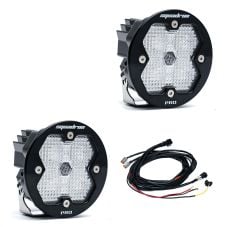 Buy Baja Designs Clear Work Scene Pro Squadron-R 2.0 Pair Black 59-7806-2 by Baja Designs for only $487.95 at Racingpowersports.com, Main Website.