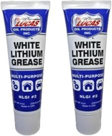 Buy Lucas Oil White Lithium Grease 1 x 8 ounce 2 Pack by Lucas Oil for only $15.99 at Racingpowersports.com, Main Website.