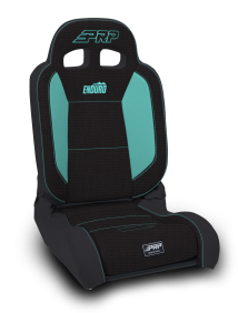 Buy PRP Seats EnduroDaily Reclining Suspension - Black/Teal Tweed - A8701044-50-238 by PRP Seats for only $1,119.99 at Racingpowersports.com, Main Website.