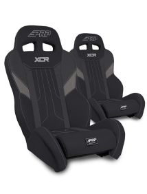 Buy PRP Seats XCR Suspension Seats Kit for Can-Am - Black/Grey - A8001-PORXP-C91-203 by PRP Seats for only $1,694.97 at Racingpowersports.com, Main Website.