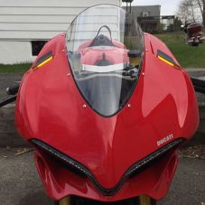 Buy New Rage Compatible with Ducati 959 Panigale Mirror Block Off Turn Signals by New Rage Cycles for only $119.95 at Racingpowersports.com, Main Website.