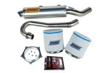 Buy Sparks Racing Stage 1 Power Kit Ss Big Core Exhaust Yamaha Yfz450 12+ by Sparks Racing for only $759.85 at Racingpowersports.com, Main Website.