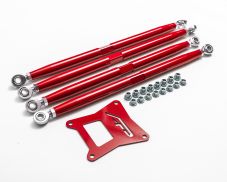 Buy Agency Power Adjustable Rear Radius Arms Red Polaris RZR 1000 | XP Turbo 17-21 by Agency Power for only $500.00 at Racingpowersports.com, Main Website.