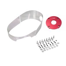 Buy Alba Racing Can-Am X3 Clutch Cover Shield Belt and Transmission Seal Guard Kit by Alba Racing for only $71.99 at Racingpowersports.com, Main Website.