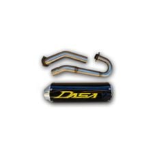 Buy Dasa Exhaust Full System Clasic Ed. Suzuki LTR450 Black/Brush/Yellow by Dasa Racing for only $679.95 at Racingpowersports.com, Main Website.