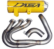 Buy DASA Racing Yamaha YXZ1000R Full Exhaust System Yellow by Dasa Racing for only $955.49 at Racingpowersports.com, Main Website.