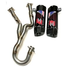 Buy Empire Industries Carbon Edition Full Dual System HON CRF 450R 2018-2020 Black by Empire Industries for only $1,299.00 at Racingpowersports.com, Main Website.