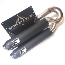 Buy Empire Industries Exhaust Slip On Dual Cyclone YAM R-MAX ALL by Empire Industries for only $999.00 at Racingpowersports.com, Main Website.