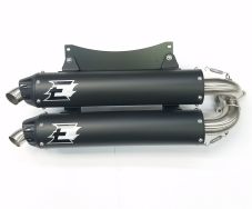 Buy Empire Industries Slip On Dual Cyclone Quite POL RZR XPT / TURBO S 2016+ by Empire Industries for only $999.00 at Racingpowersports.com, Main Website.