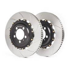 Buy GiroDisc 2023+ Toyota GR Corolla Slotted Front Rotors by GiroDisc for only $1,050.00 at Racingpowersports.com, Main Website.