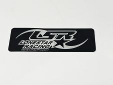 Buy LoneStar Racing LSR Decal Emblem Logo Sticker Black Size 5" X 1.7" by LoneStar Racing for only $6.95 at Racingpowersports.com, Main Website.