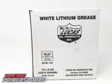 Buy Lucas Oil White Lithium Grease 12 x 8 ounce - 12 Pack - by Lucas Oil for only $59.99 at Racingpowersports.com, Main Website.