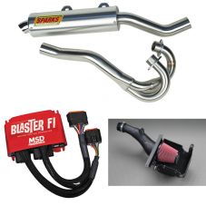 Buy Sparks Racing X6 BigCore Exhaust MSD Fuel Customs AirBox Yamaha Raptor 700 06-14 by Sparks Racing for only $1,477.49 at Racingpowersports.com, Main Website.