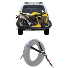 Buy MotoTote Sport Bike Carrier Hitch Hauler Rack Ramp + TyreFix Motorcycle Tie-Down by Moto-Tote for only $714.00 at Racingpowersports.com, Main Website.