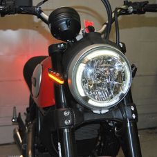 Buy New Rage Cycles Compatible with Ducati Scrambler Front Turn Signals by New Rage Cycles for only $144.95 at Racingpowersports.com, Main Website.